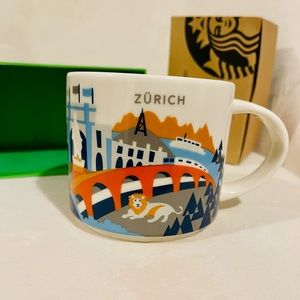 STARBUCKS “You Are Here” Mug Zürich -New with Box